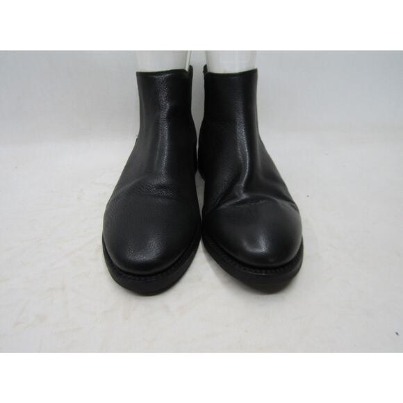 Frye Mens Size 7 D Black Leather Ankle Chelsea Boots main image 5